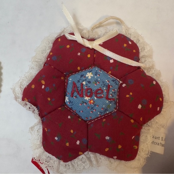 Vintage Mixed Lot of 15 Cloth Fabric Christmas Tree Ornaments - Handmade
Stuffed - Picture 5 of 11